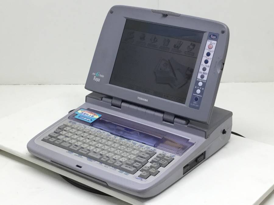 貴重 TOSHIBA JW-G7000 ワープロ Rupo□現状品