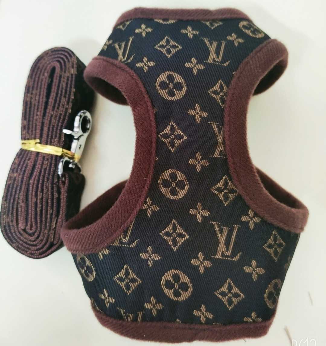 犬ハーネスとリードセット　サイズXL_1