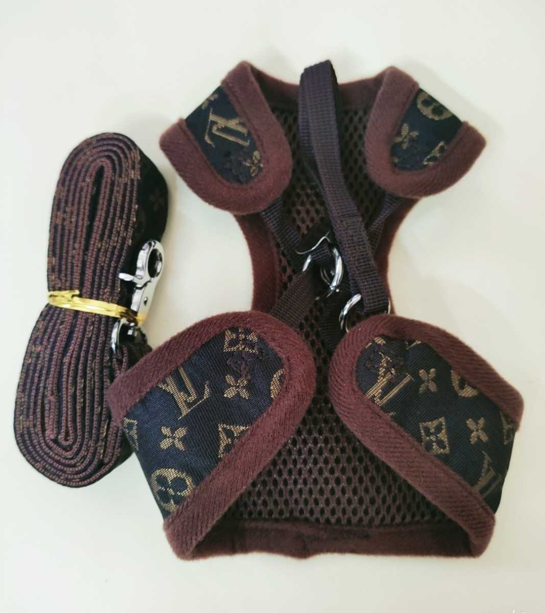 犬ハーネスとリードセット　サイズXL_2