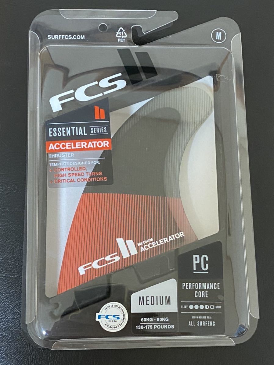 FCS2フィン ACCELERATOR PC TRI FIN SET Mサイズ 【公式通販】