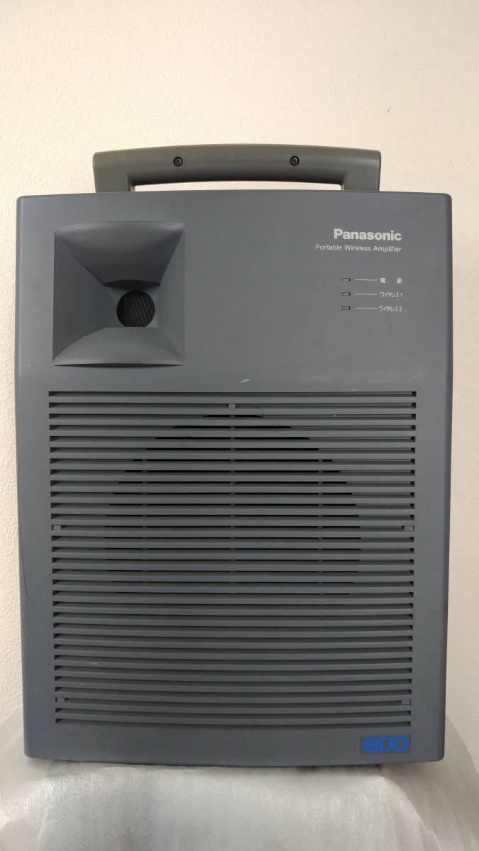 ■■Panasonic　WX-282C ワイヤレスアンプ ポータブルワイヤレスアンプ WX-282 + 別売マイク Panasonic スピーチ