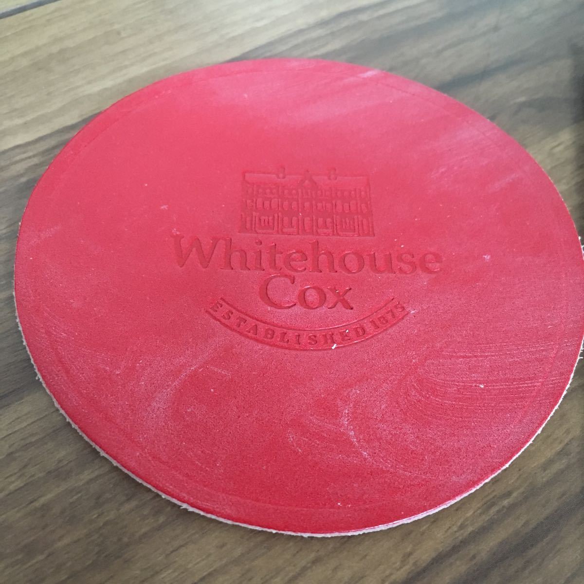 レア 赤 未使用 非売品 Whitehouse Cox ホワイトハウス コックス 