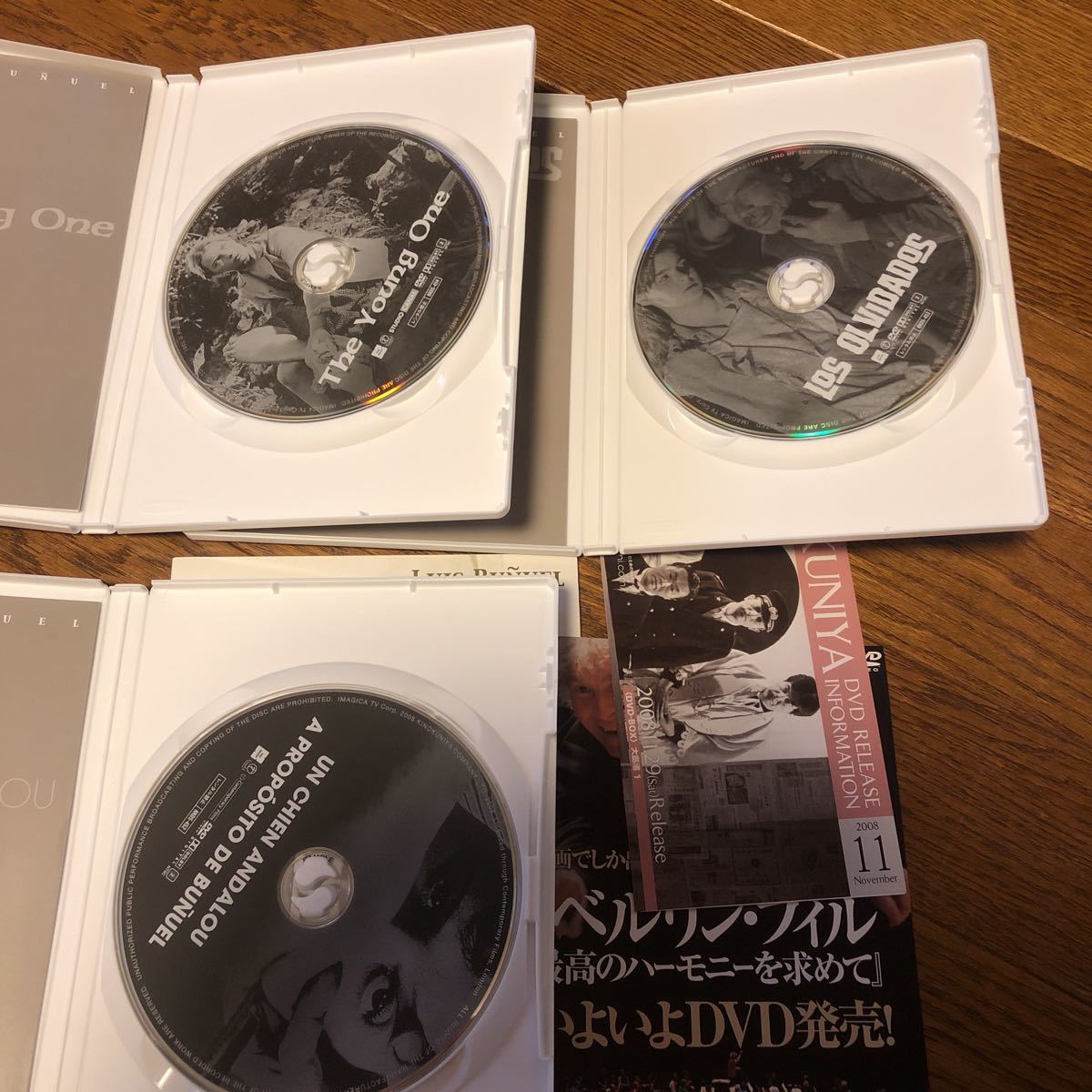 ルイス・ブニュエル DVD-BOX6 アンダルシアの犬 忘れられた人々 若い娘