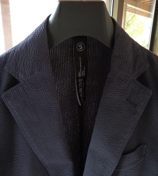 美品 送料無料 夏素材 定価6.5万 TEATORA Device Jacket 46 シア  