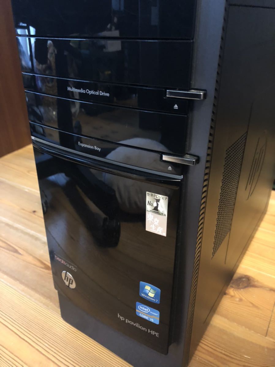 ☆hp pc 東京生産　Pavilion h8-1180jp　ワンオーナー☆　HDD取り外し　