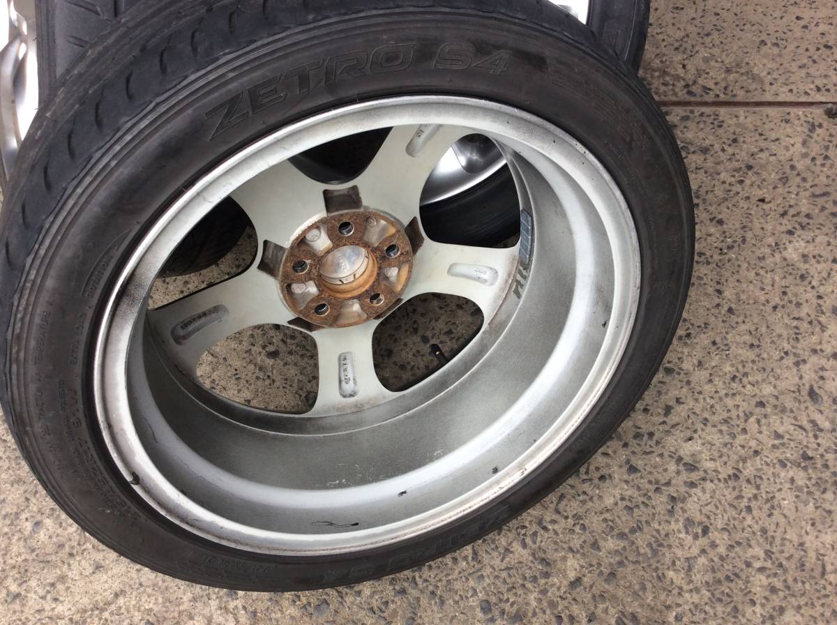M3273 レガシィ 純正 17インチアルミ＆215/45R17 夏タイヤ 4本セット
