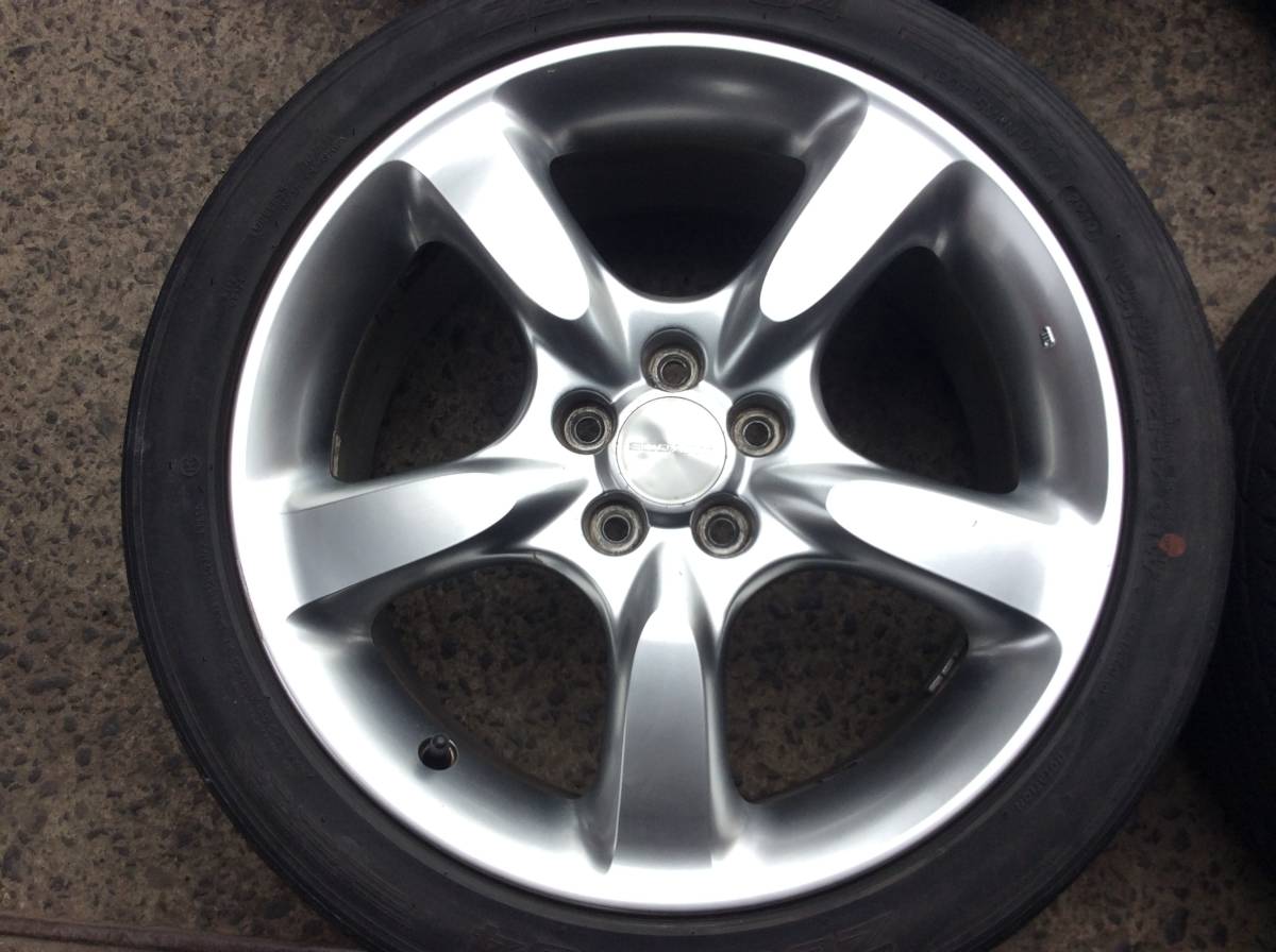 M3273 レガシィ 純正 17インチアルミ＆215/45R17 夏タイヤ 4本セット