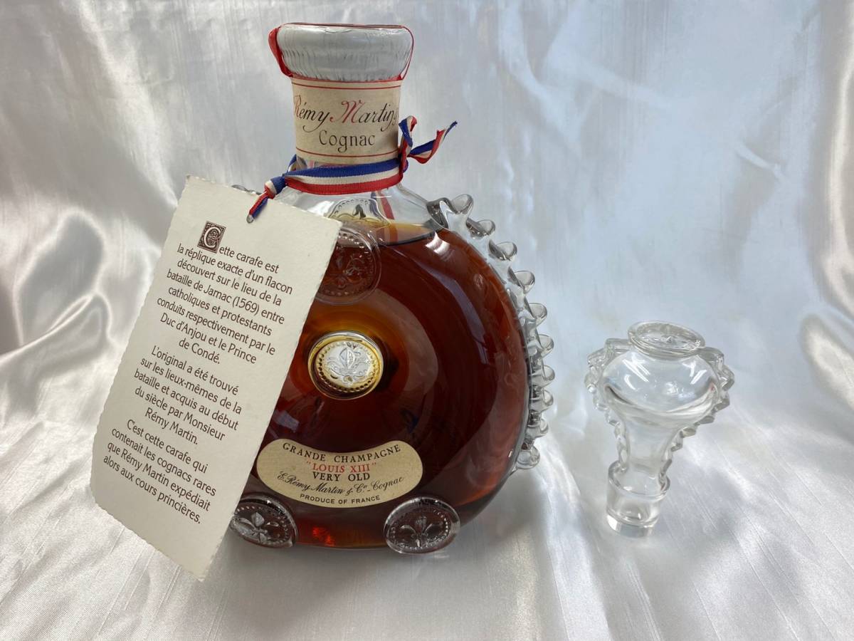 100%新品，限定セール LOUIS XIII ルイ13世 VERY OLD ベリーオールド 替栓 箱付き Remy Martin レミーマルタン 700ml バカラボトル Baccarat 古酒(レミーマルタン)｜売買されたオークション情報、yahooの商品情報をアーカイブ公 コニャック