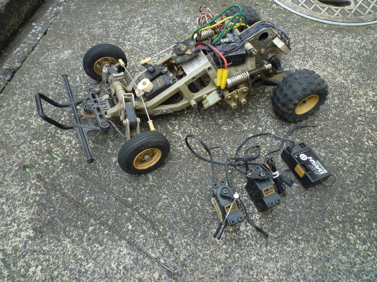 TAMIYA タミヤ ラジコン マイティフロッグ？ 1/10 現状渡しジャンク