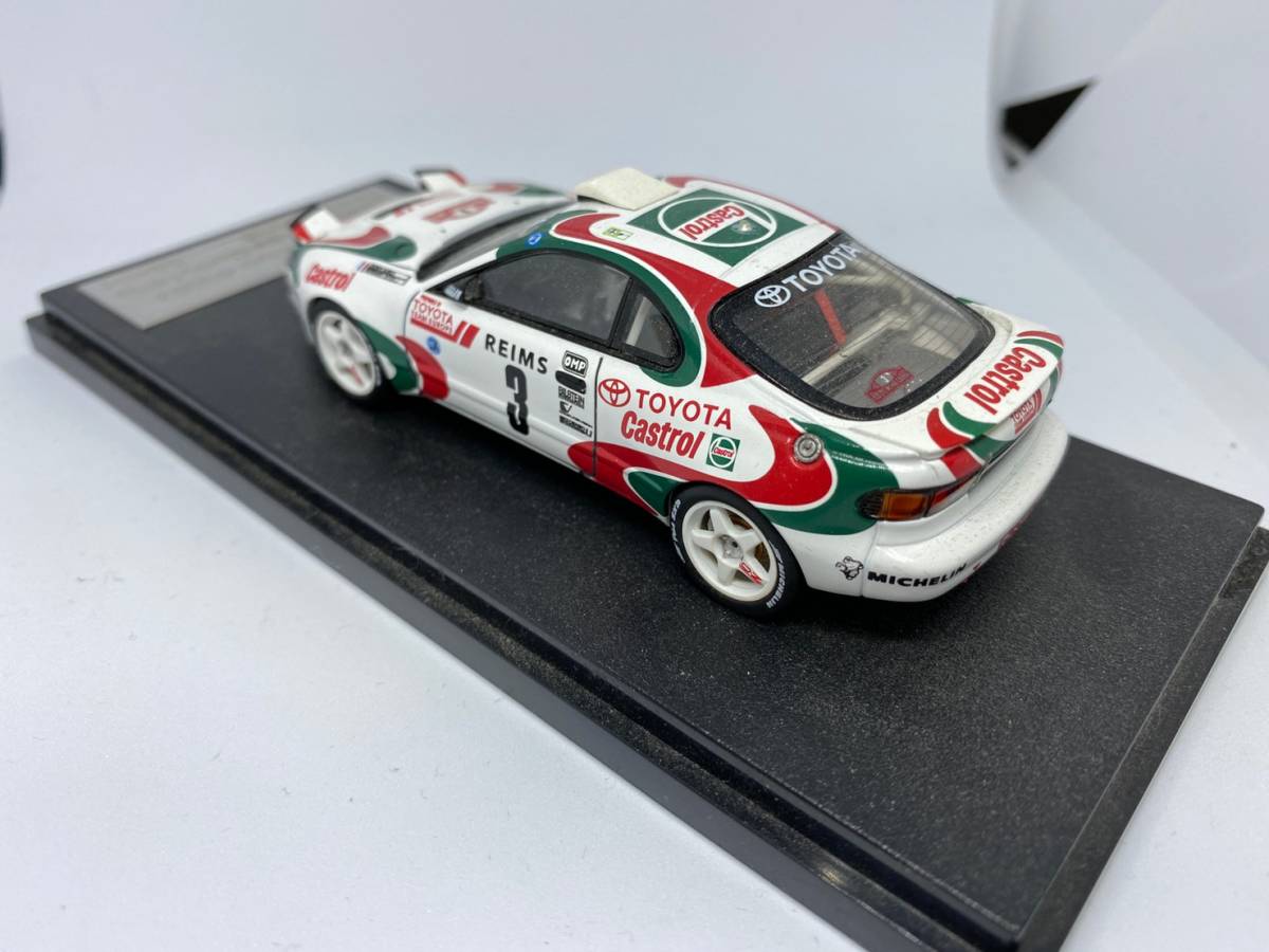 hpi racing 1/43 トヨタ セリカ ターボ 4WD No.3 1993 モンテカルロ