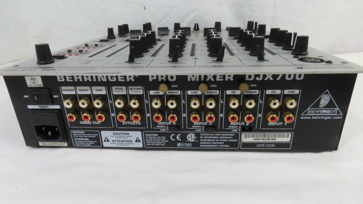ミキサー中古品 ※ BEHRINGER 【DJX700】 ※ DJX700 BEHRINGER DJ