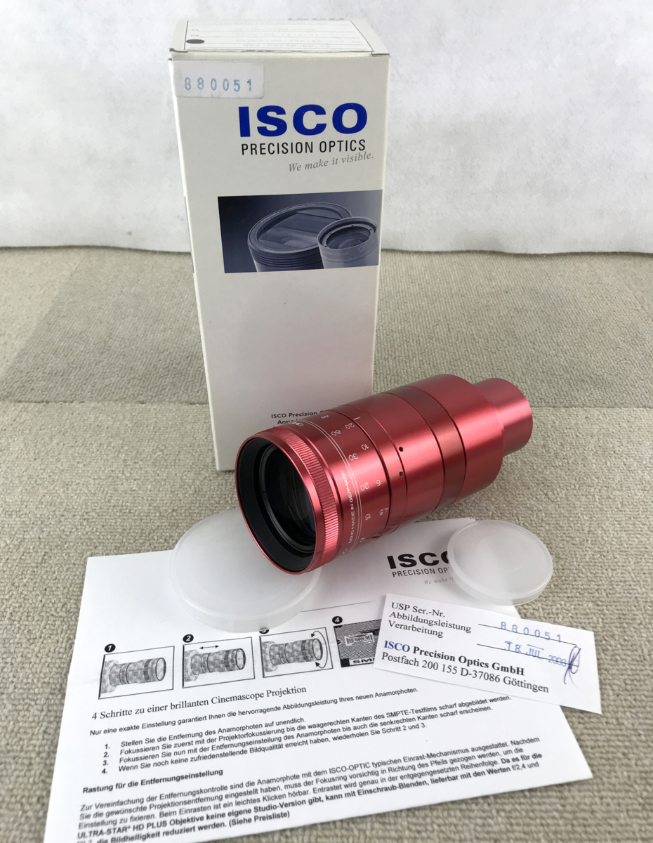 Red Isco Ultra Star Plus 2x Anamorphic Adapter Scope - Lenses in
