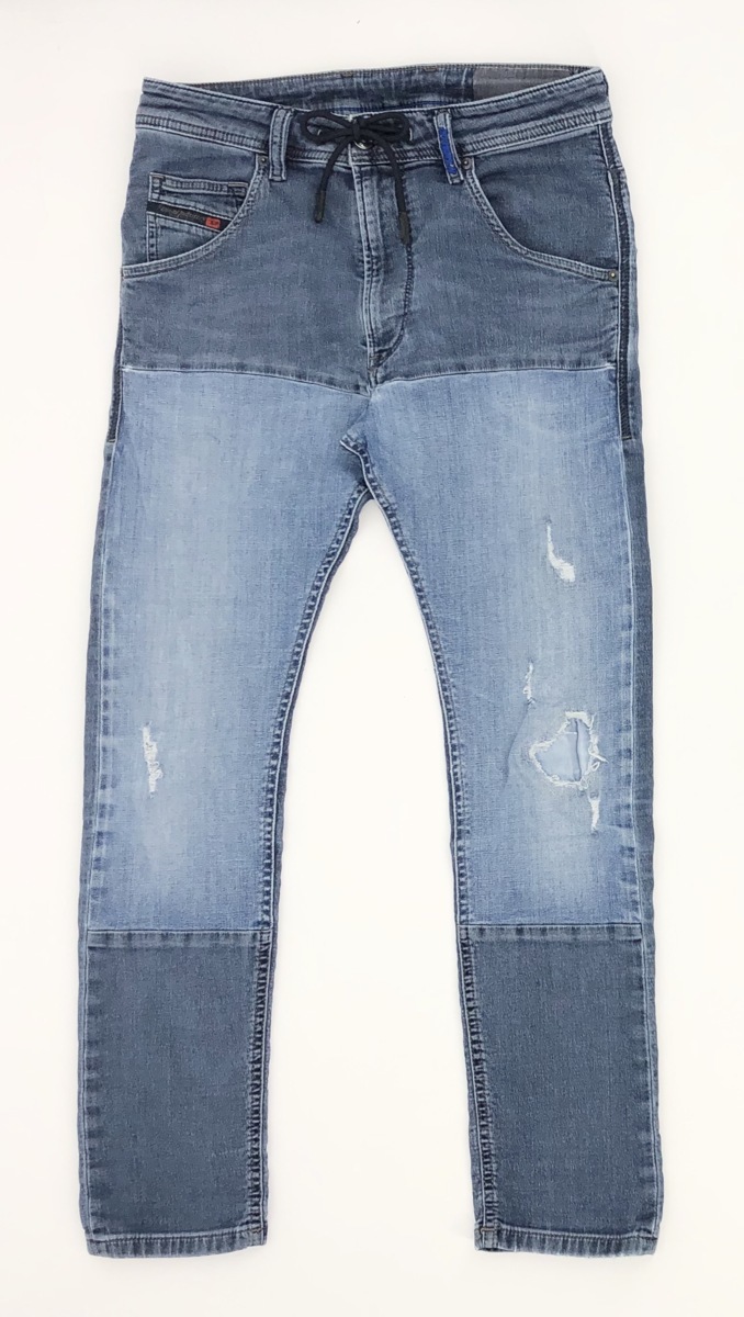 DIESEL ディーゼル 「KROOLEY-TCB-NE」 ジョグジーンズ ユーズド加工 