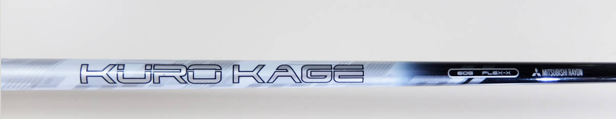 【送料無料，大人気】 クロカゲ KUROKAGE ６０G FLEX-X キャロウェイスリーブ付き(三菱レイヨン)｜売買されたオークション情報、yahooの商品情報をアーカイブ公開 - オークファン 部品