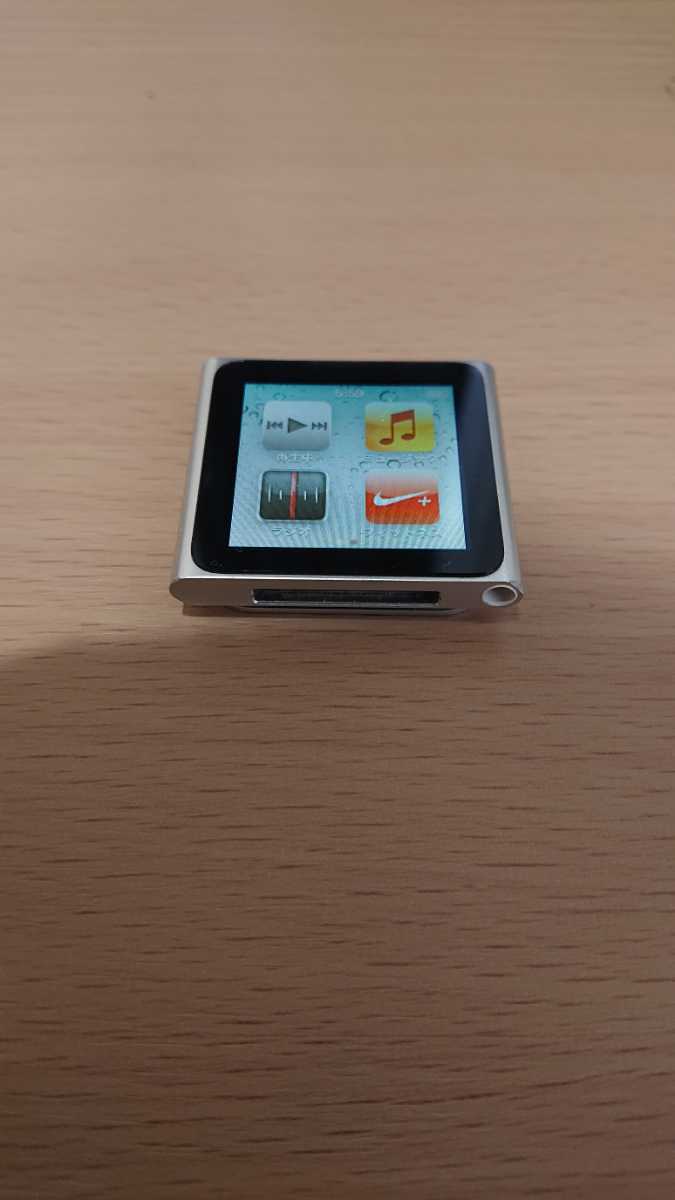iPod nano アイポッド ナノ 第6世代 16GB シルバー 中古 動作確認済