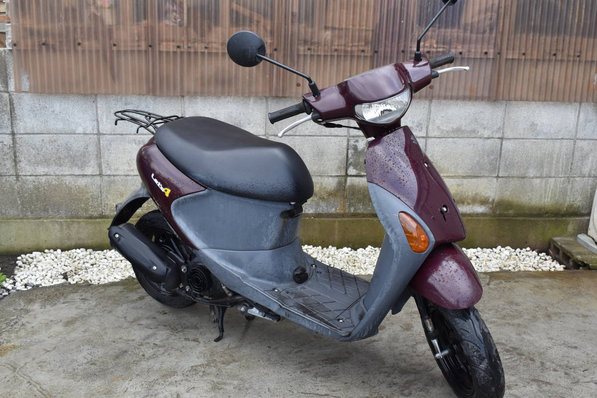 スズキ☆レッツ4☆後期CA45A 4スト車エコ 実動 格安 売り切り 人気 スズキ☆レッツ4☆後期CA45A 4スト車エコ 実動 格安 売り切り 人気