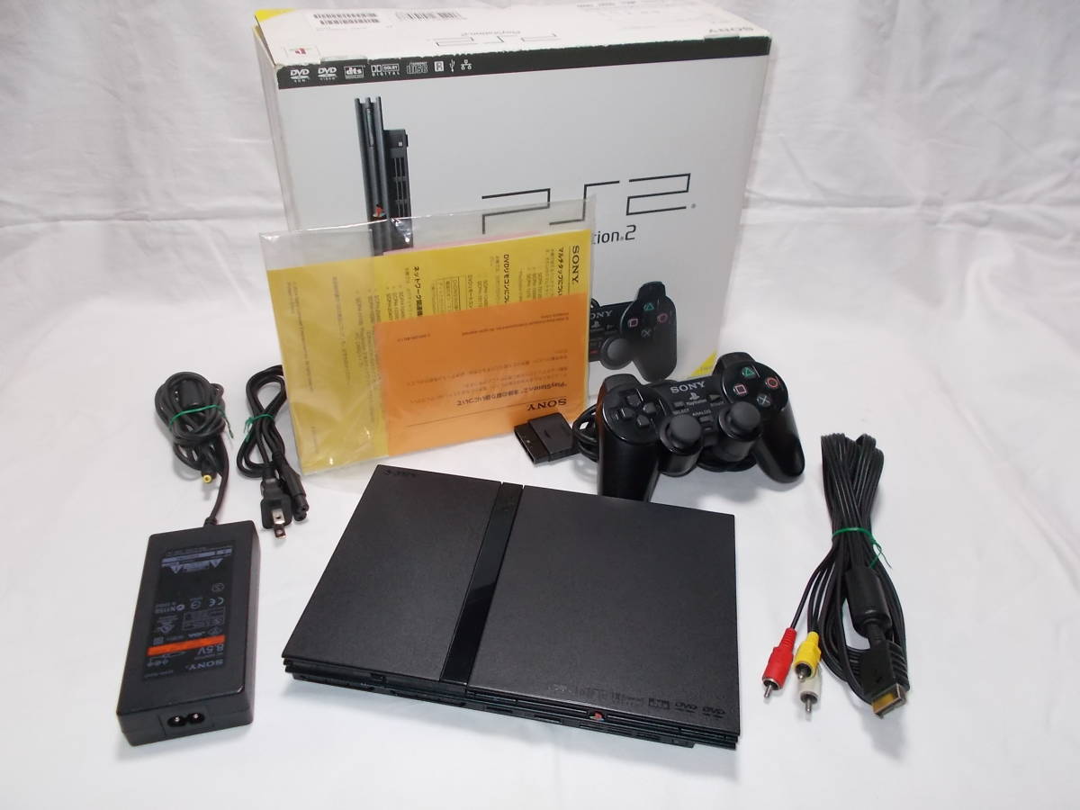 【SALE，新作登場】 PS2 薄型／箱 取説付き リング傷対策：レンズ交換：分解メンテ：60日保証 PlayStation2 SCPH-70000 CB 完品(本体)｜売買されたオークション情報、yahooの商品情報をアーカイブ公開 - オークファン 本体、アクセサリー