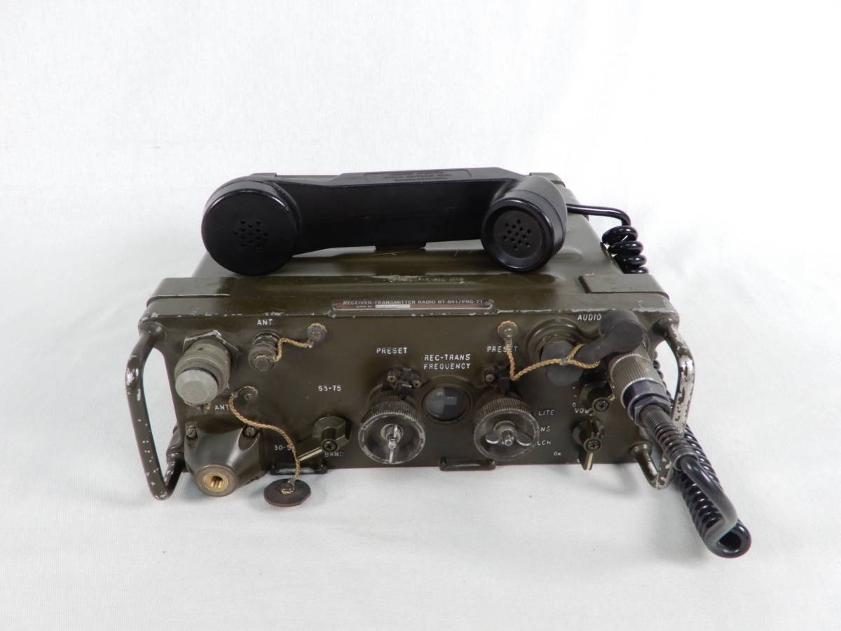 RADIO 無線機 RT-841/PRC-77 通電未確認