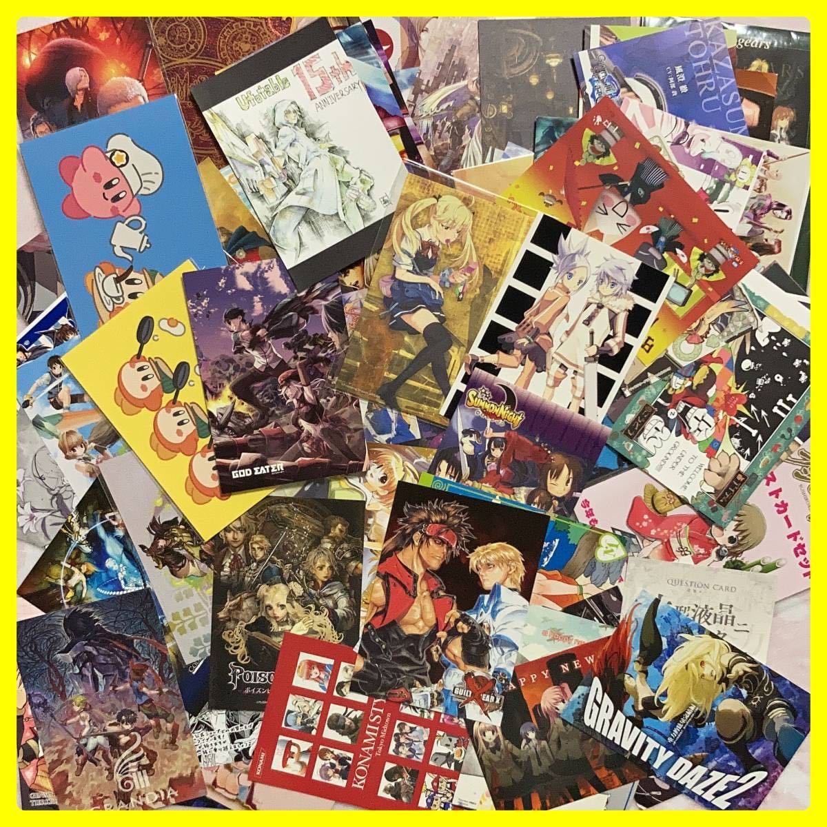 ☆140枚以上【ゲーム】ポストカード大放出！/サモンナイト/GUILTY  GEAR/ゴッドイーター等多数/描き下ろし/限定品/特典/非売品/まとめ/大量 サモンズボード公式サイト | ガンホー・オンライン・エンターテイメント