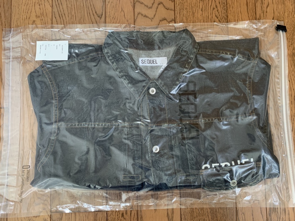 【超激得】 SEQUEL DAMEGED DENIM JACKT INDIGO SQ-20AW-JK01 L サイズ(Lサイズ)｜売買されたオークション情報、yahooの商品情報をアーカイブ公開 - オークファン ジージャン