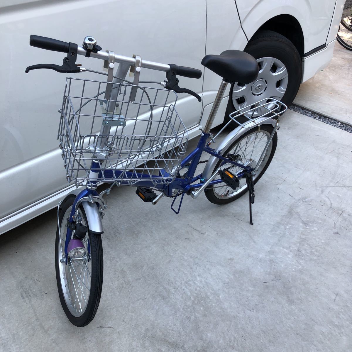 ☆美品☆ 折りたたみ自転車　20インチ