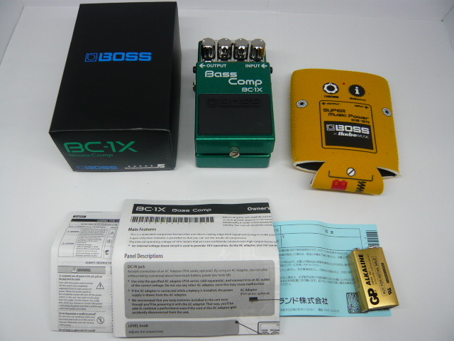 動作OK】BOSS/ボス BC-1X Bass COMP ベース用 コンプレッサー