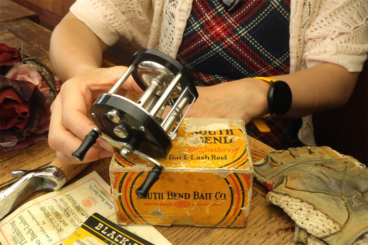 【SALE】 SOUTH BEND 500 新古箱入り コレクターズ向き ビンテージ オールド ダイレクトリール シークスピア フルーガー HEDDON 道楽 ウッドルアー(ベイトリール)｜売買されたオークション情報、yahooの商品 その他