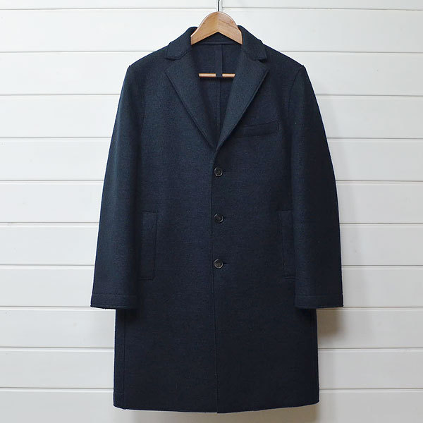 ハリスワーフロンドン ウール チェスター コート 44 Harris Wharf