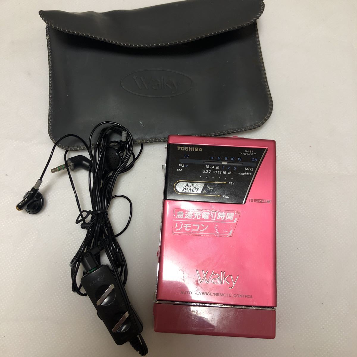 Walky KT-GS30F 270・東芝⁄TOSHIBA PORTABLE 東芝 - CASSETTE RADIO