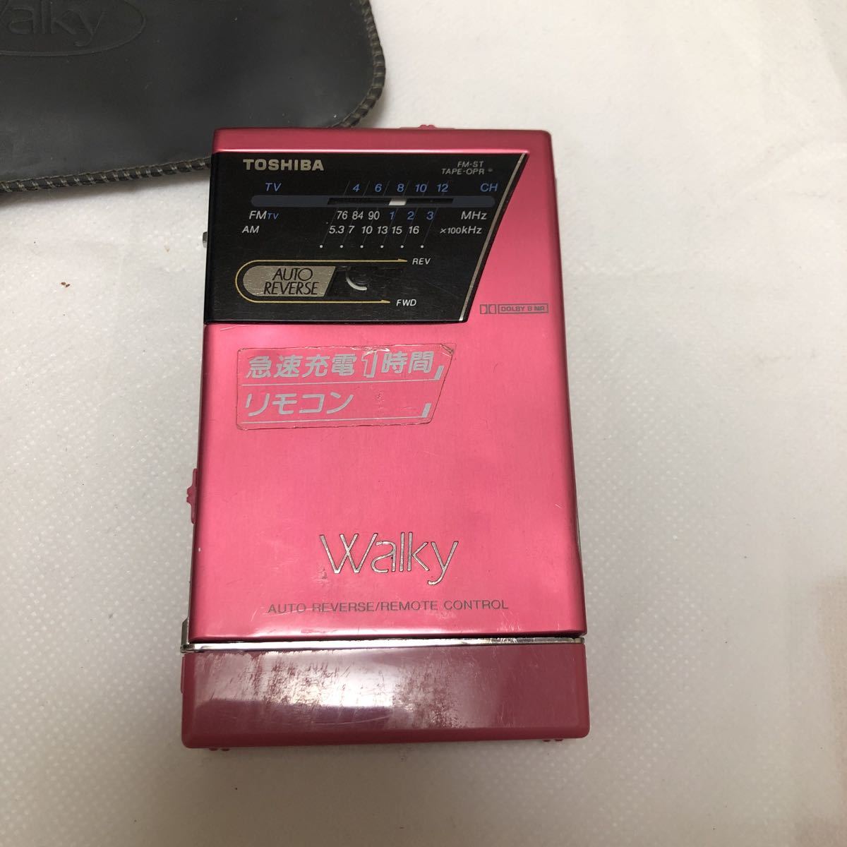 Walky KT-GS30F 270・東芝⁄TOSHIBA PORTABLE 東芝 - CASSETTE RADIO
