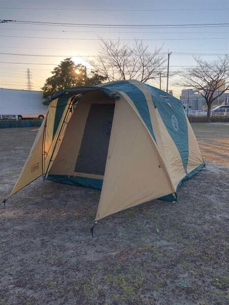 人気SALE，送料無料 Colemanコールマン 2点セット B.C. Canopy Dome 270 Plus 170T10650R / Screen Canopy Tarp 300 170T13650J(～5人用)｜売買されたオークション情報、yahooの商品情報をアーカイブ公開 - オークファン ～5人用
