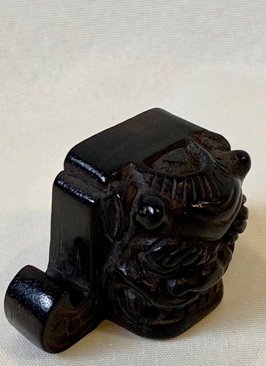 Netsuke)根付 鬼瓦 江戸派 何为根付| What is a Netsuke | Gallery Randori