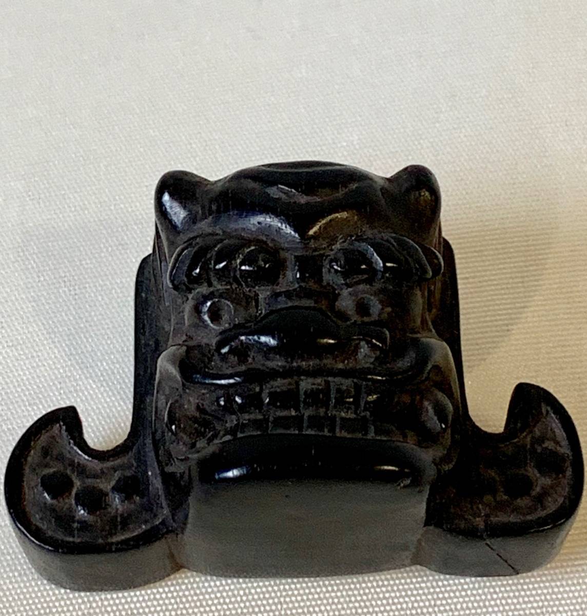 Netsuke)根付 鬼瓦 江戸派 何为根付| What is a Netsuke | Gallery Randori