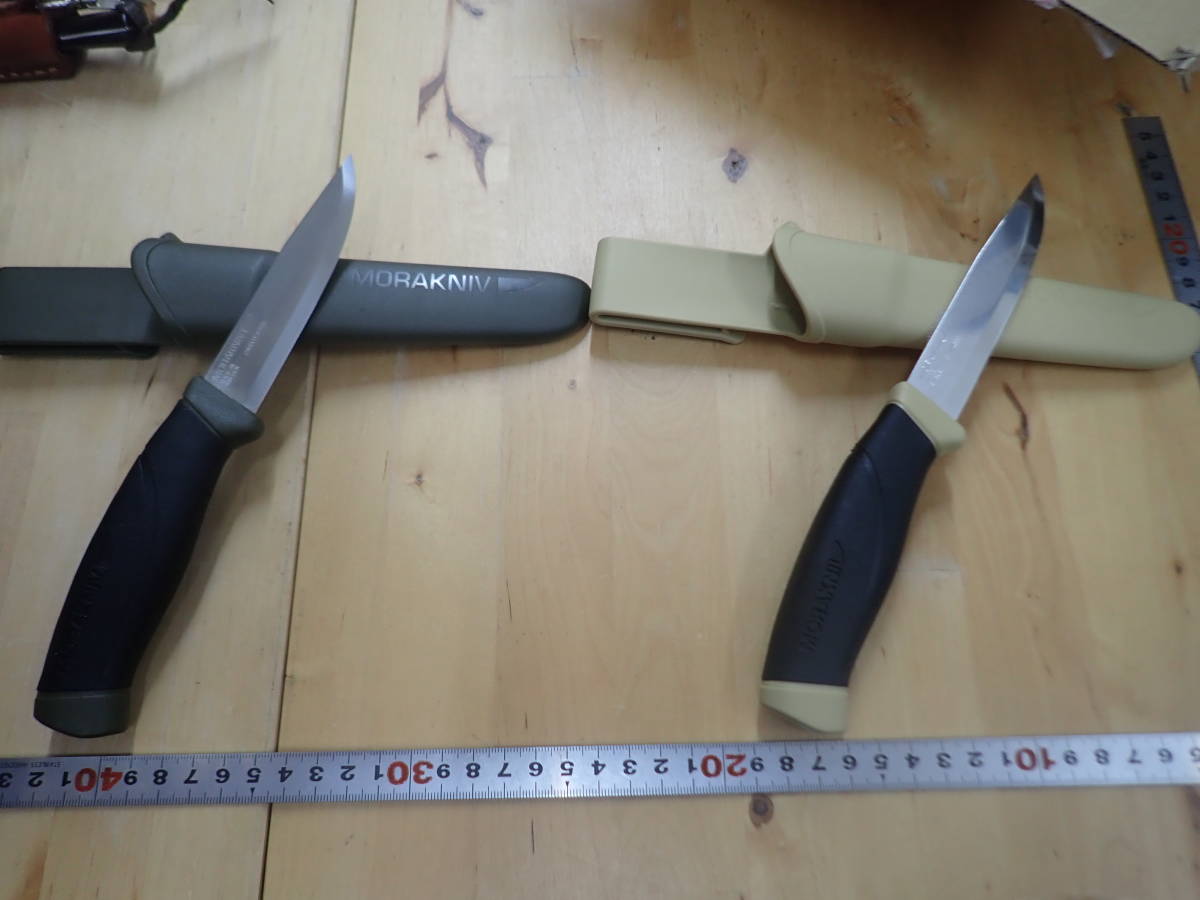 P22M モーラ ナイフ 2点まとめてセット カーボンスチール＆ステンレス スウェーデン製 MORAKNIV(ナイフ)｜売買されたオークション情報、yahooの商品情報をアーカイブ公開 - オークファン その他