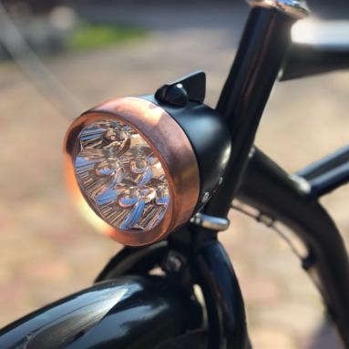 A0701 レトロ 自転車用 電池式 Ledライト Led バイク ヘッドライト 自転車 ライト 銅 フロント ヘッドライト 白色燈 売買されたオークション情報 Yahooの商品情報をアーカイブ公開 オークファン Aucfan Com
