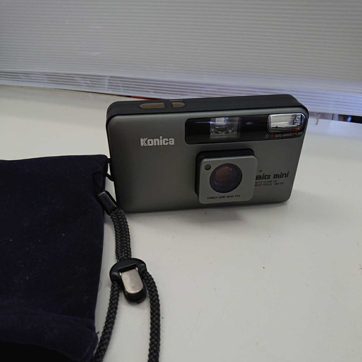 Konica BiG mini BM-201 コニカ ビッグミニ フィルムカメラ シャッター