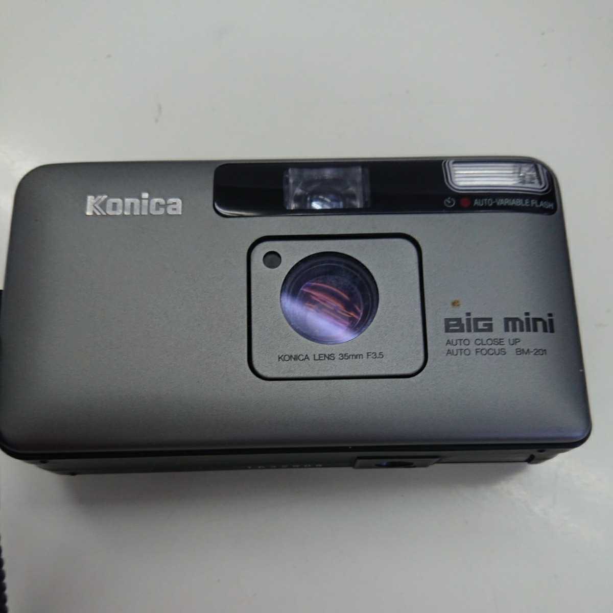 Konica BiG mini BM-201 コニカ ビッグミニ フィルムカメラ シャッター