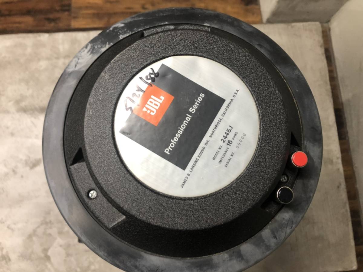 JBL 2445J Yahoo!オークション 16Ω ペア ジェービーエル ワイドレンジ