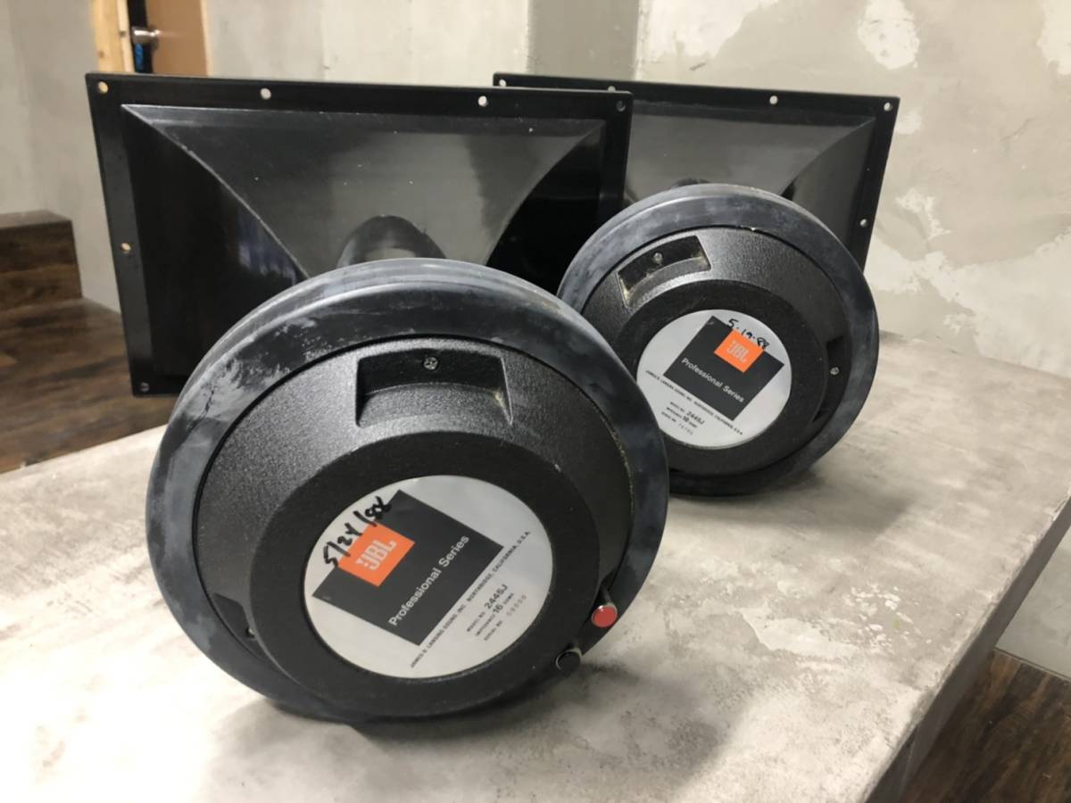 JBL 2445J Yahoo!オークション 16Ω ペア ジェービーエル ワイドレンジ