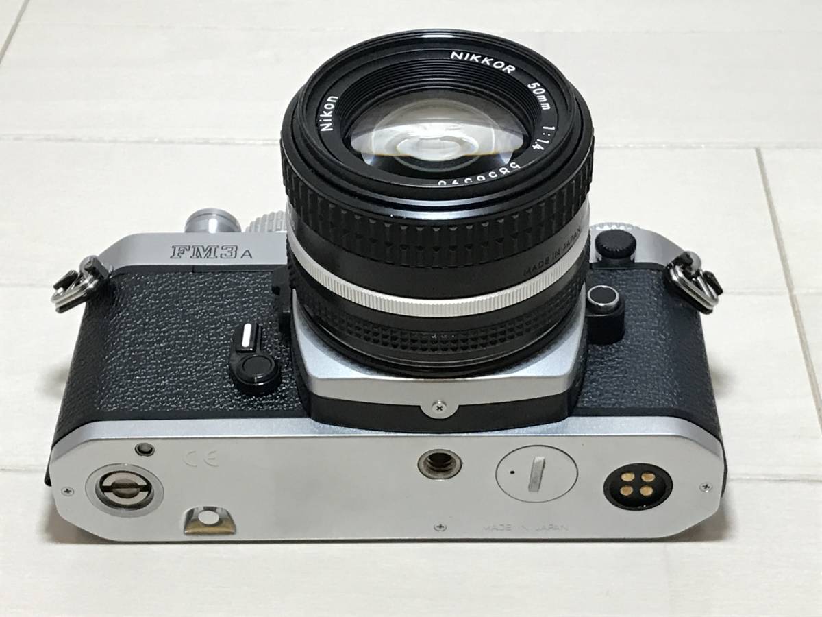 Nikon FM3A シルバー 50mm | FM3a 0 - Travelog Review Ai-S ボディ 