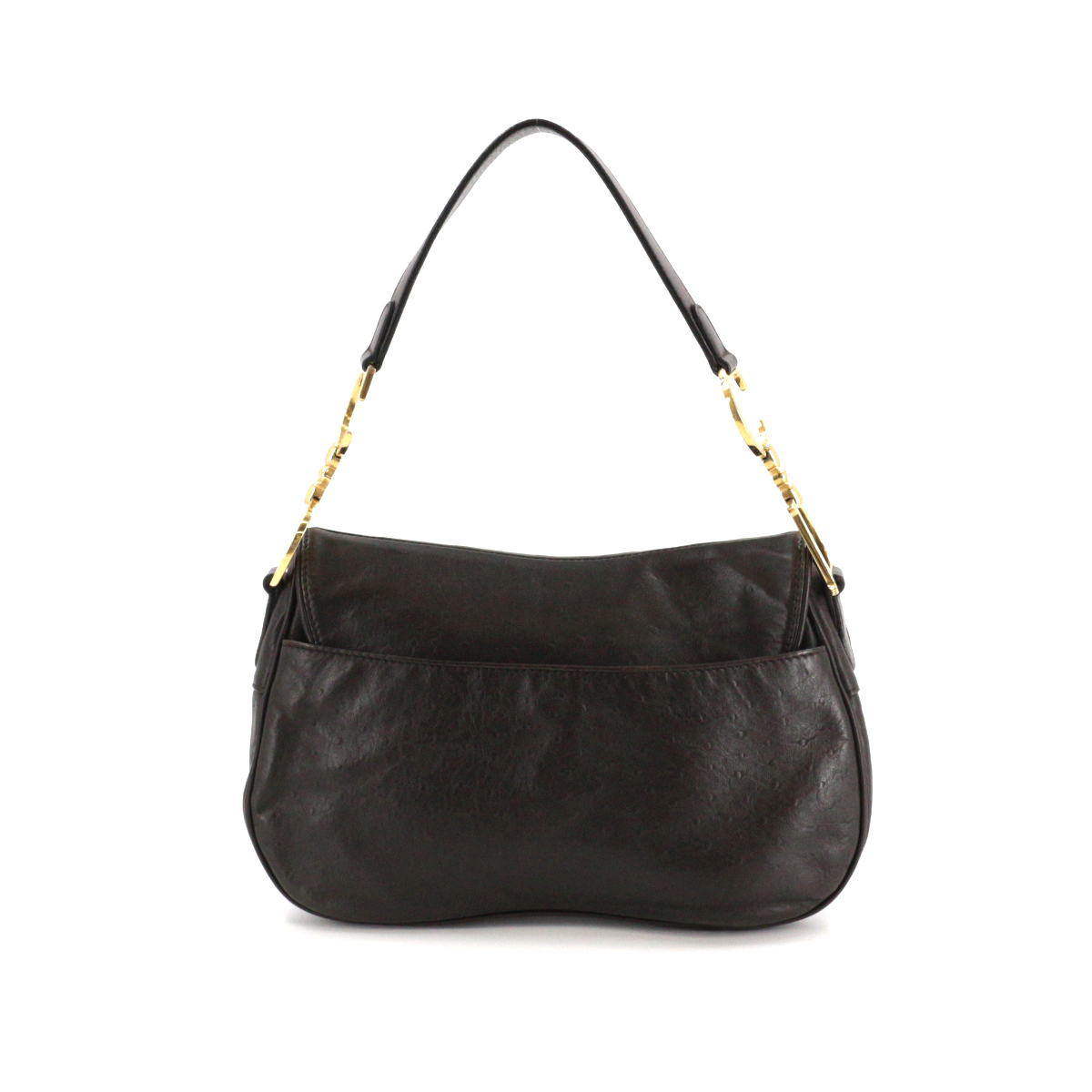 1円□ 極美品 クリスチャン ディオール Christian Dior サドルバッグ 