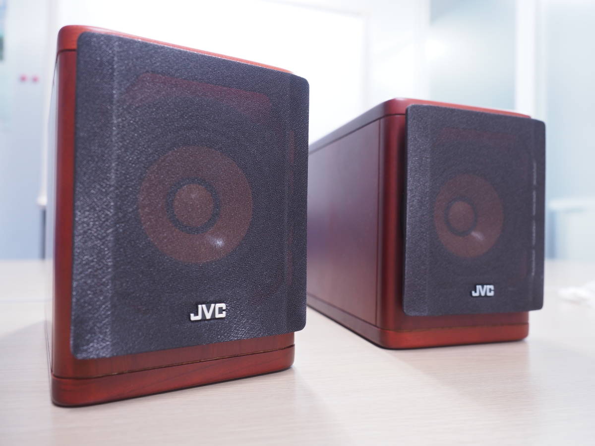 JVC - VICTOR SP-EXA1 Wood の (オーディオ機器) 「exa1」スピーカー