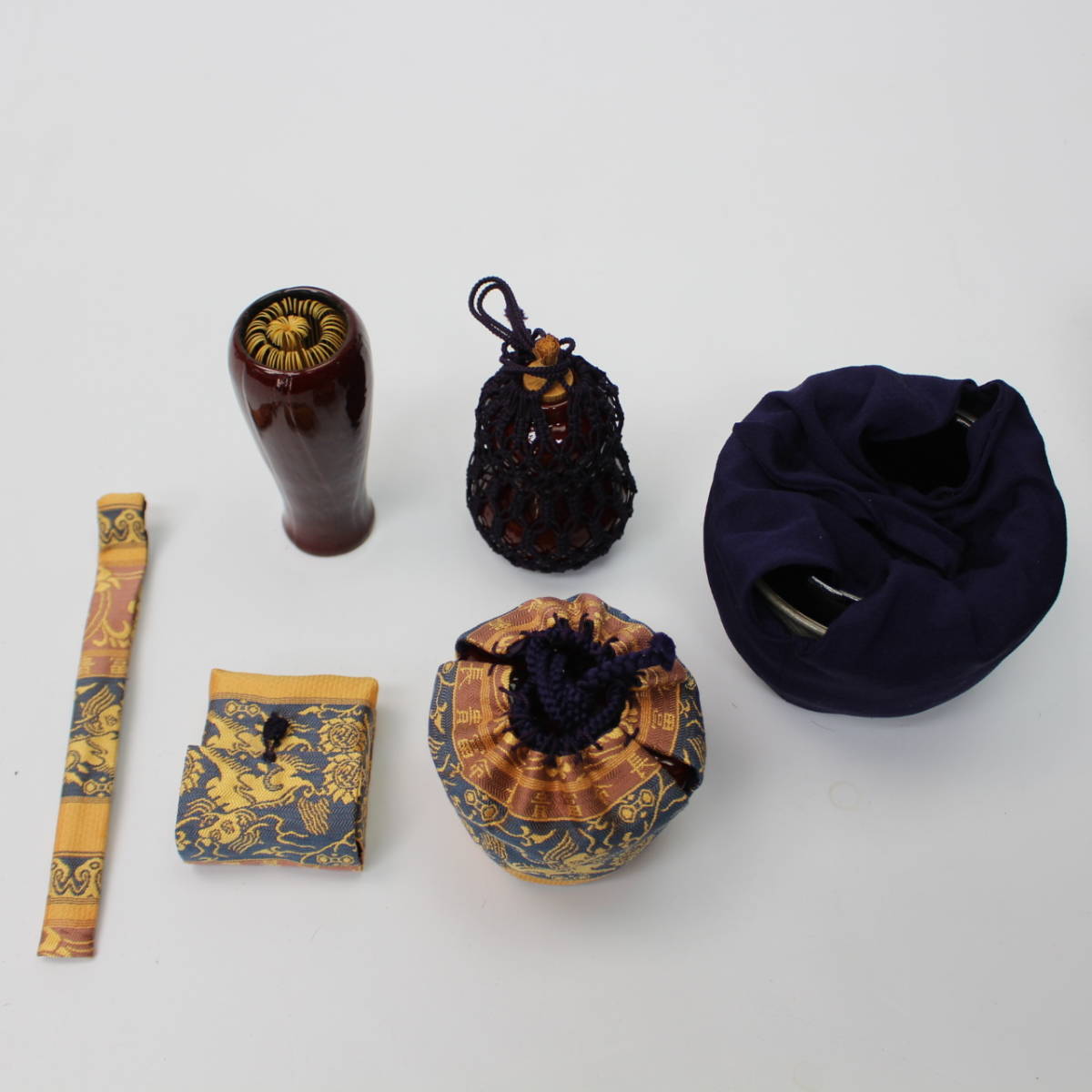 美術品・アンティーク・コレクション 茶籠 茶箱 野点 茶道具 竹籠 竹