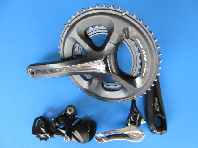 105 5800 セット　シルバー シマノ 105 5800 コンポ セット シルバー SHIMANO 105 5800系 シフター