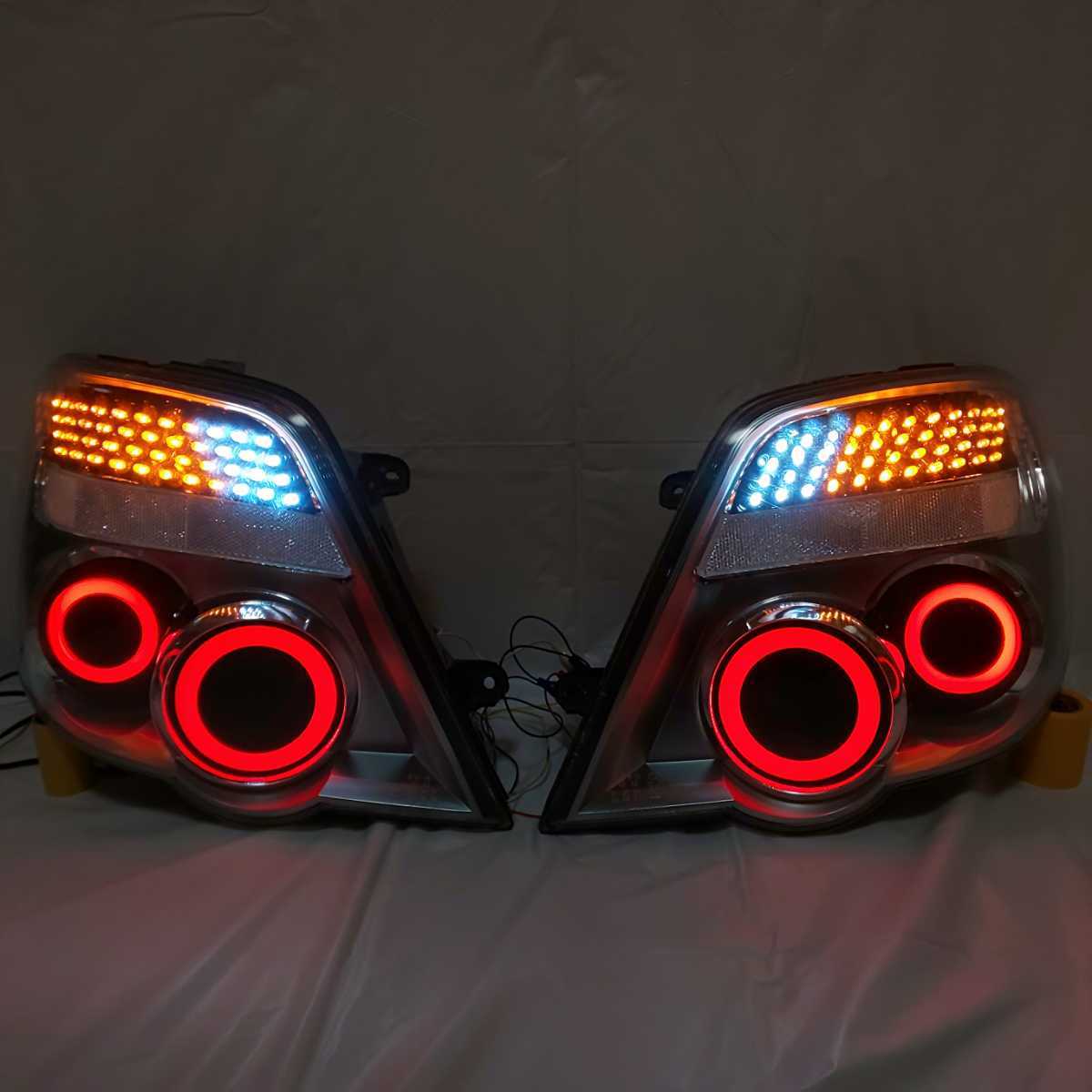 インプレッサ GJ3 LEDテールランプ インプレッサ GG2 GG3 アクリル シーケンシャル搭載 LED テールランプ
