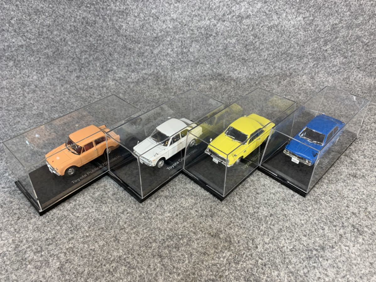 送料無料，2026 アシェット HACHETTE 国産名車コレクション 1/43 TOYOTA トヨタ 4台セット パブリカ カリーナ カローラ 1600GT ミニカー 模型 ノレブ(ノレブ)｜売買されたオークション情報、yahooの商品情報をアーカ ノレブ