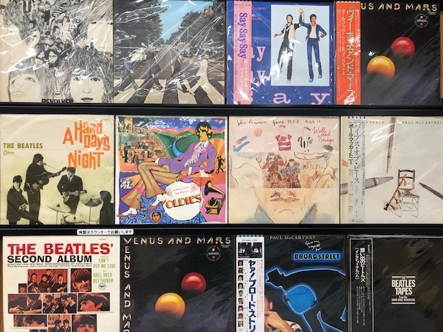 ★ロック国内盤　まとめて180枚!! 帯付も多数 BEATLES　ERIC CLAPTON DEEP PURPLE QUEEN GENESIS RESIDENTS MADONNA OST etc★