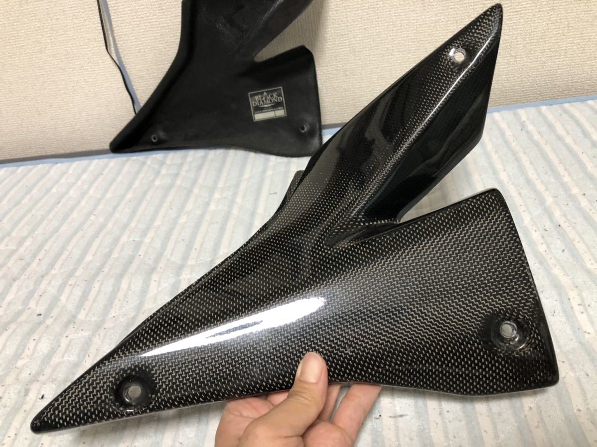 販売激安 時間 ZX-10R C型 社外サイドカバー カウル A-TECH カーボン 美品