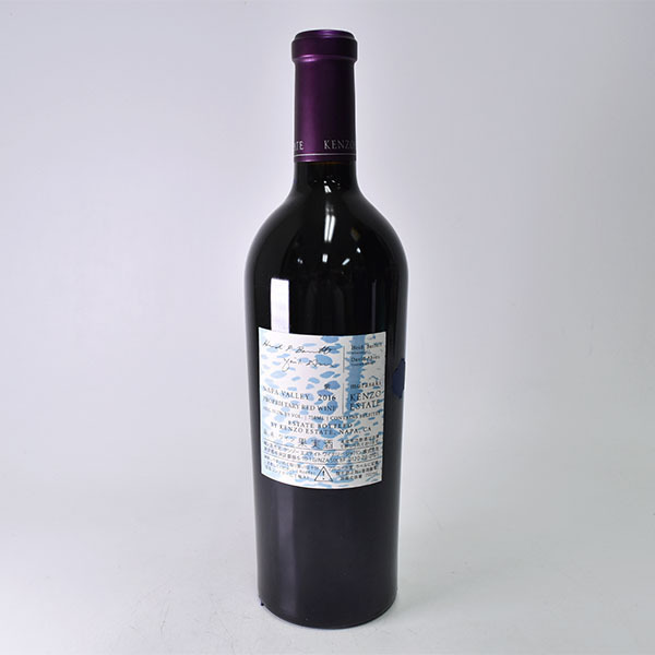 ☆ケンゾー エステート 紫 2016年 ※ラベル不良 750ml ナパヴァレー