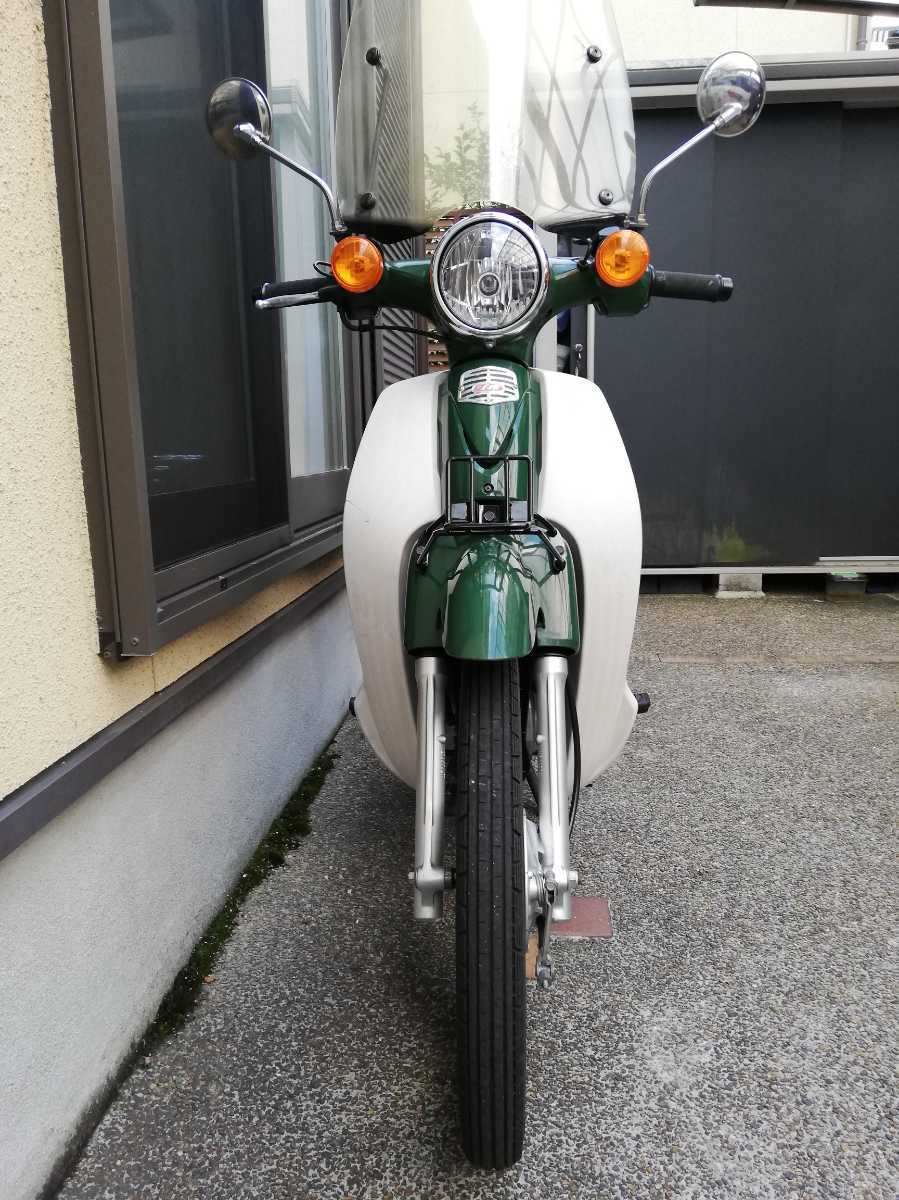 スーパーカブ 110 JA07 緑 グリーン BRD マフラー リアショック